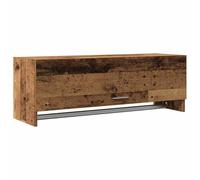 vidaXL Armario de Madera contrachapada Envejecida 100x32,5x35 cm, Armario, Armario ropero, Armario Estrecho, Organizador de armarios