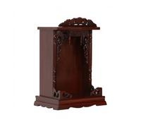 Armario de madera maciza con panel de almacenamiento extraíble, estilo chino, mesa de oración budista para culto en casa