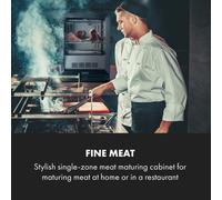 Armario de maduración de carne Steakhouse Pro 1 zona 98 litros 1-25°C táctil puerta de acero inoxidable
