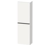 Armario de media altura Duravit D-Neo, 400x1320x240mm, una puerta, bisagras de la puerta de libre elección, 4 estantes de cristal, DE011801818, Color: Blanco Mate Decoración