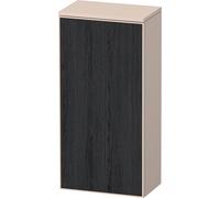 Armario de media altura Duravit Zencha, 400x240x819mm, tope izquierdo, ZE1350L16830000, Color: Frente: roble negro/carcasa: topo supermatt
