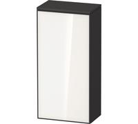 Armario de media altura Duravit Zencha, 400x240x819mm, tope izquierdo, ZE1350L64800000, Color: Frente: blanco (vidrio)/carcasa: grafito supermatt