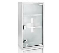 Armario de medicamentos - 3 compartimentos con 2 llaves