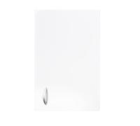 Armario de melamina suministrado montado, Estante de Apoyo Interior, Apto para Interiores, 45 x 32 x 70 cm, Blanco.