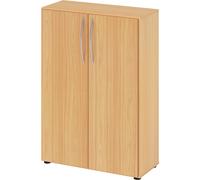 Armario de oficina HxAxP 1144 x 800 x 346 mm, 3 pisos de archivadores