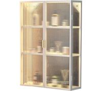 Armario de pared con puertas, organizador de baño que ahorra espacio para inodoros, gas y lavandería, Slish, funcional y solut para el hogar