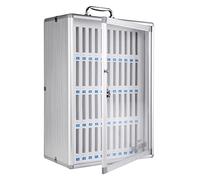 Armario de pared para teléfono con caja de seguridad Loc Secure para 12 a 60 teléfonos inteligentes, varios tamaños para escuelas, oficinas y espacios públicos
