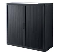 Armario de persiana easyOffice® Paperflow, 2 baldas, altura 1040 mm