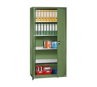 Armario de puertas batientes de chapa de acero eurokraft pro, H x A x P 1950 x 950 x 500 mm, 4 baldas