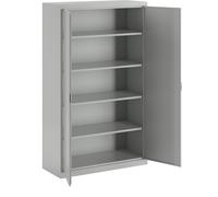 Armario de puertas batientes eurokraft pro, 4 baldas, anchura 1200 mm