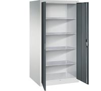 Armario de puertas batientes para taller C+P, H x A x P 1950 x 930 x 400 mm