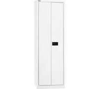 Armario de puertas batientes UNIVERSAL BISLEY, H x A x P 1950 x 600 x 400 mm, 4 baldas, 5 pisos de archivadores