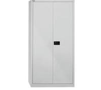 Armario de puertas batientes UNIVERSAL BISLEY, H x A x P 1950 x 914 x 400 mm, 4 baldas, 5 pisos de archivadores