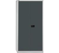 Armario de puertas batientes UNIVERSAL BISLEY, H x A x P 1950 x 914 x 400 mm, con módulo guardarropa
