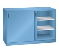 Armario de puertas correderas LISTA, H x A 1000 x 1500 mm, pared separadora