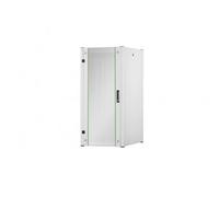 Armario de red de pie Hyper Pro 19" 26U rack 600x800, puerta frontal de vidrio, gris, 1000 kg