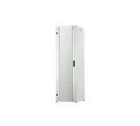 Armario de red de pie Hyper Pro 19" 42U rack 600x600, puerta frontal de vidrio, gris, 1000 kg