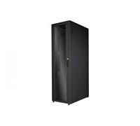 DIGITUS Armario de red DIGITUS 19 pulgadas 42U - 60x100 cm - Serie Unique - capacidad de carga 800 kg - profundidad útil 943 mm - negro