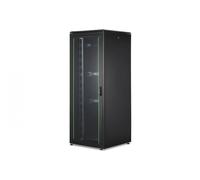 Armario de red DIGITUS 19 pulgadas 42U - 80x80 cm - Serie Unique - capacidad de carga 800 kg - profundidad útil 743 mm - negro