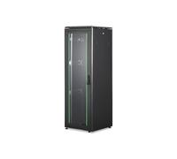 Armario de red DIGITUS de 19 pulgadas 36U - 60x60 cm - Serie Unique - Capacidad de carga 800 kg - Profundidad útil 543 mm - Negro