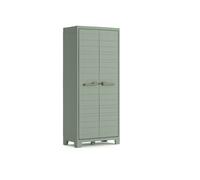 Armario de resina exterior planet outdoor alto 182x80x44cm verde 182 cm