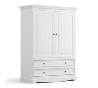 Armario de Ropa Belluno Elegante Feldmann-Wohnen 108x45x147 cm Madera Maciza