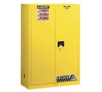 Armario de seguridad FM Justrite, H x A x P 1651 x 1092 x 457 mm, puertas manuales