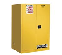 Armario de seguridad FM Justrite, H x A x P 1651 x 1092 x 864 mm, puertas de cierre automático