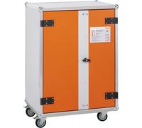 Armario de seguridad para almacenar baterías CEMO, A x P 800 x 660 mm, 1 balda