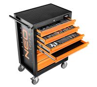 Armario de taller - NEO TOOLS - 84-222-9 - 7 cajones - 129 herramientas - Acero robusto