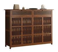 Armario Di Stoccaggio Di Scarpe In Bambù, 4 Livelli Scarpe In Legno Rack Organizzatore Armario Moderno per Scarpe per Corridoio Ingresso Armadio, Soggiorno 100 X 33 X 99 Cm