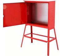 Armario Electrico de Acero Laminado en Frío, Caja Estanca Exterior Electrica, Cuadro Electrico Superficie IP55 con Patas Elevadas, Borde Superior Resistente a la Lluvia(40x60x20 cm/16x24x8 in)