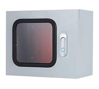 Armario Electrico Horizontal, Caja Estanca Exterior Electrica, Cuadro Electrico Superficie Resistente a la Intemperie, Diseño con Ventana de Inspección(50x40x20 cm/20x16x8 in)