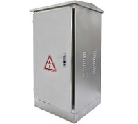 Armario Electrico Metálico de Gran Tamaño para Montaje en Suelo, Caja Estanca Exterior Electrica, Cuadro Electrico Superficie, IP55, Acero Inoxidable 304(60x80x60 cm/24x31x24 in)