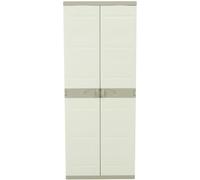 Armario Escobero 70 Cm Titanium - Mueble Auxiliar Alto 176x70x40,5cm - Multiusos Para Limpieza