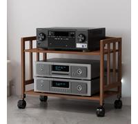 Armario esquinero de 4 niveles, estante versátil para equipos de video, soporte para tocadiscos, ideal para sala de estar, sala de juegos y soluciones de estudio de música