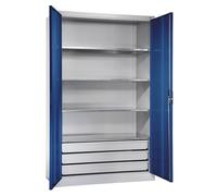 Armario extra alto de gran capacidad C+P, H x A 1950 x 1200 mm