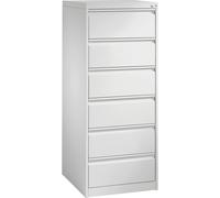 Armario fichero ACURADO C+P, de 2 vías, 6 cajones