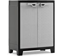 ARMARIO KETER TITAN RESINA BAJA 80X44XH100 CM 2 ESTANTES GRIS (38891)