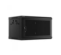 Lanberg - WF01-6406-23B armario rack 6U Bastidor de pared Negro