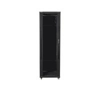 ARMARIO LANBERG 19" RACKMOUNT 42U 600X1000 PUERTA CRISTAL NEGRO FF01-6042-12B (