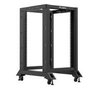 ARMARIO LANBERG ABIERTO RACK 19" 18U 600X800 NEGRO
