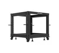 ARMARIO LANBERG ABIERTO RACK 19" 9U 600X600 AJUSTABLE HASTA 1100 NEGRO