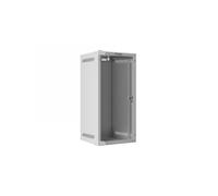 ARMARIO LANBERG MURAL 10" 12U/280X310 FLAT PACK GRIS PUERTA CRISTAL