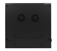 ARMARIO LANBERG MURAL DOBLE SECCION RACK 19" 9U/600X600 FLAT PACK NEGRO