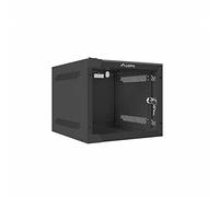 ARMARIO LANBERG MURAL RACK 10" 4U/280X310 FLAT PACK NEGRO PUERTA CRISTAL