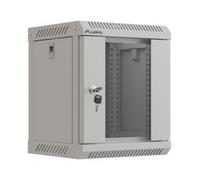 ARMARIO LANBERG MURAL RACK 10" 6U/300X300 FLAT PACK GRIS PUERTA CRISTAL