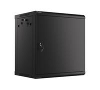 ARMARIO LANBERG MURAL RACK 19" 12U/600X450 FLAT PACK AUTOENSA NEGRO PTA METALICA WF01-6412-00B