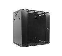 ARMARIO LANBERG MURAL RACK 19" 12U/600X450 FLAT PACK V2 NEGRO WF01-6412-10B