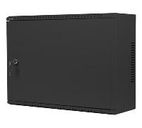 ARMARIO LANBERG MURAL RACK 19" 4U+3U/540X200 BAJO PERFIL NEGRO ENSAMBLADO